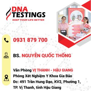 Văn phòng xét nghiệm ADN Hậu Giang