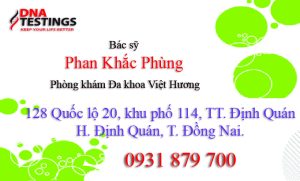 van phong xet nghiem adn dong nai