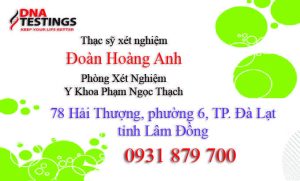 van phong xet nghiem adn lam dong