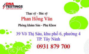 van phong xet nghiem adn tay ninh