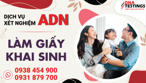 xet nghiem adn lam giay khai sinh 1