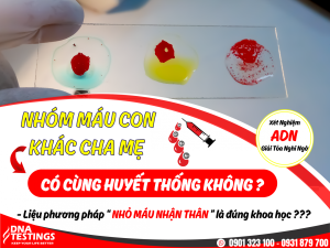 Giải Đáp: Có Cùng Huyết Thống Không Khi Nhóm Máu Con Khác Cha Mẹ 18 xetnghiemmau 01 01