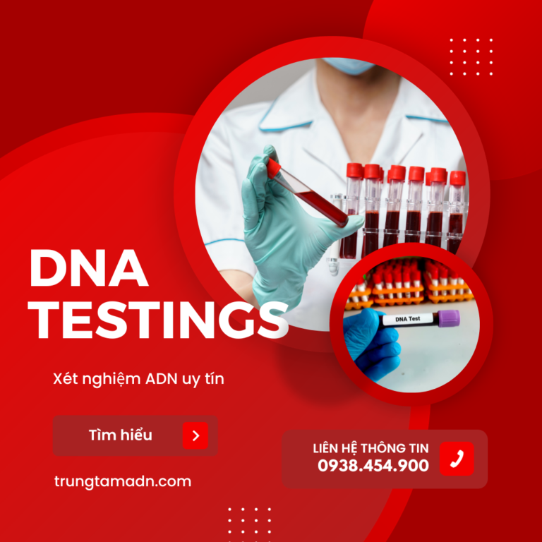 Phương pháp xét nghiệm ADN bằng máu