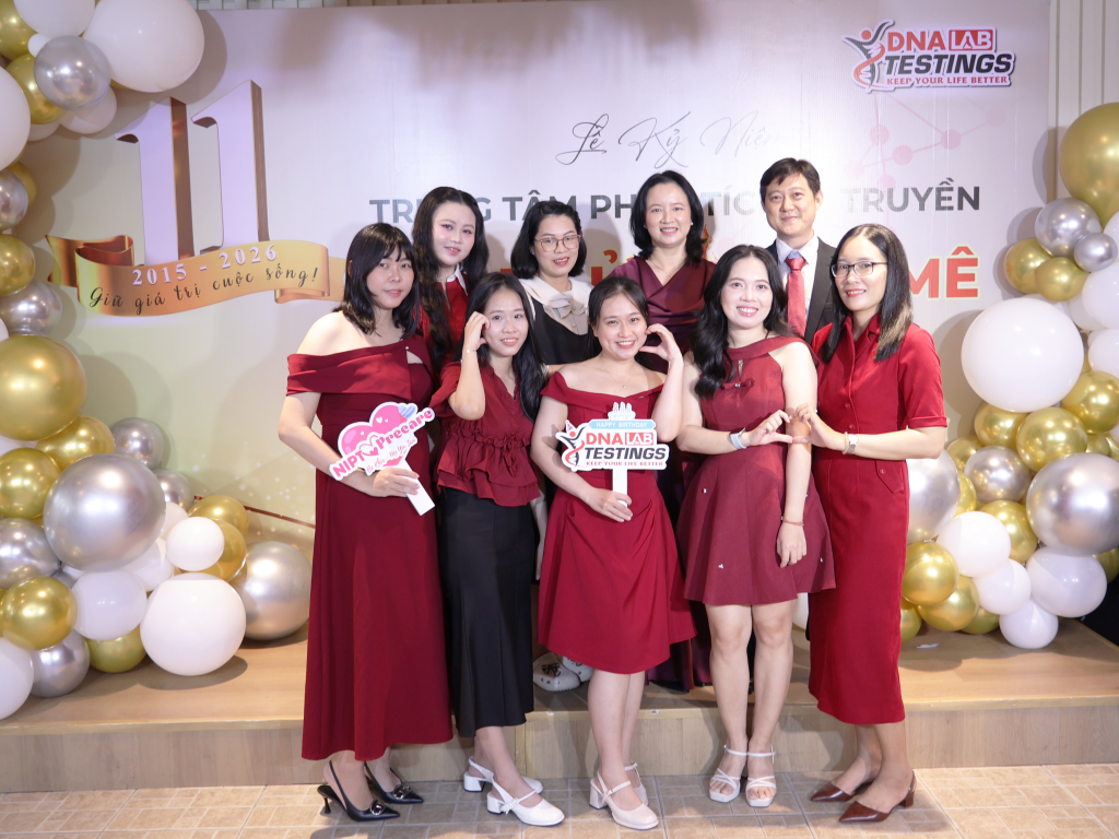 DNA TESTINGS LAB KỶ NIỆM 11 NĂM THÀNH LẬP: “11 NĂM THẮP LỬA – ĐAM MÊ” 17 KSCL