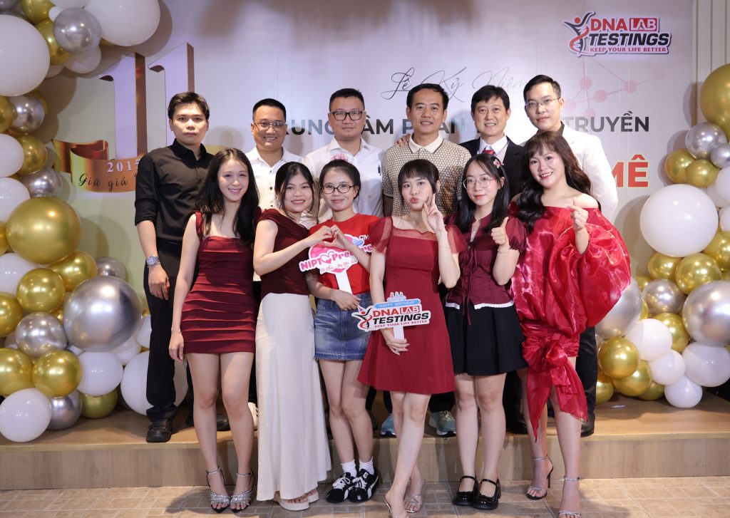DNA TESTINGS LAB KỶ NIỆM 11 NĂM THÀNH LẬP: “11 NĂM THẮP LỬA – ĐAM MÊ” 13 LAB